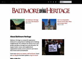 Baltimoreheritage.org