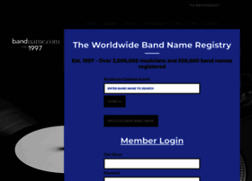 bandname.com