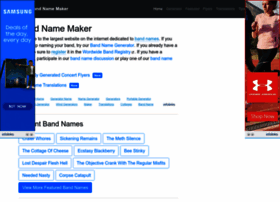 bandnamemaker.com