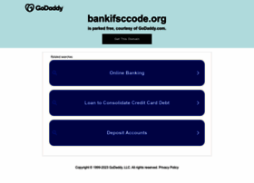 Bankifsccode.org