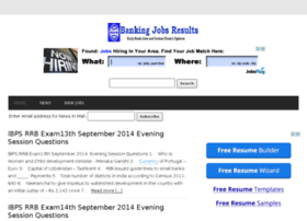 bankingjobsresults.in