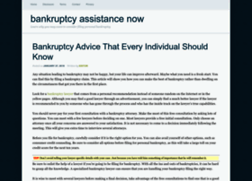 bankruptcyassistancenow.com