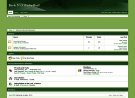Bankshotbasketball.proboards.com