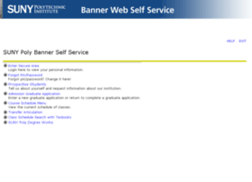 bannerweb.sunyit.edu
