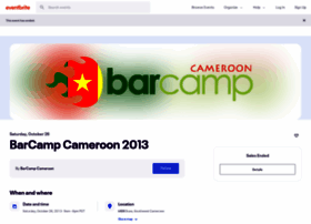 Barcampcameroon2013.eventbrite.com