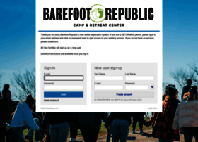 Barefootrepublic.campbrainregistration.com