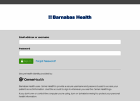 Barnabashealthpatientportal.iqhealth.com