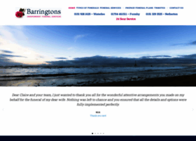 Barringtonsfunerals.co.uk