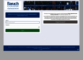 Baruch.sona-systems.com