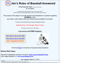 Baseball-rules.com