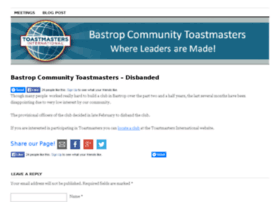 bastroptoastmasters.org