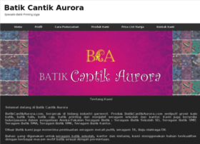 batikcantikaurora.com