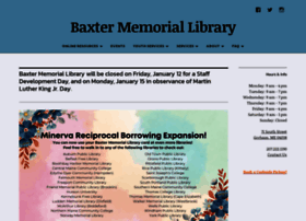 Baxter-memorial.lib.me.us