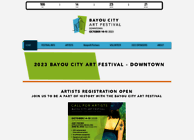 bayoucityartfestival.com