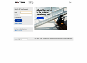 Baytechwebs.echosign.com
