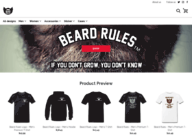 Beardrules.spreadshirt.com