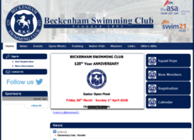 Beckenhamswimmingclub.com