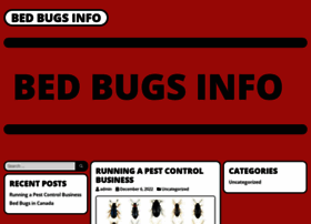 Bedbugsinfo.ca