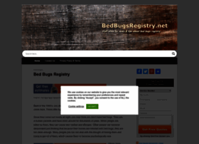Bedbugsregistry.net