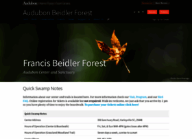 Beidlerforest.audubon.org