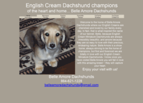Belleamoredachshunds.com