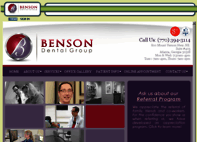 Bensondentalgroup.mydentalvisit.com