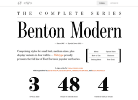 Bentonmodern.webtype.com