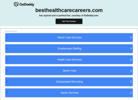 besthealthcarecareers.com