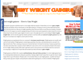 bestweightgainers.org