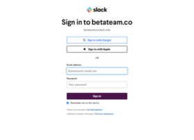 Betateamco.slack.com