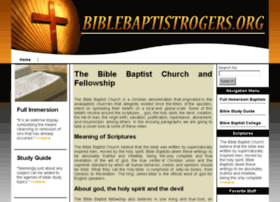 biblebaptistrogers.org