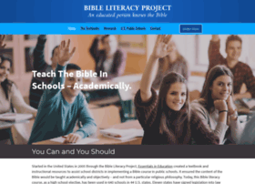 bibleliteracy.org