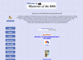 Biblemysteries.com