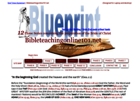 Bibleteachingonline101.net