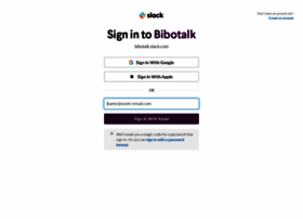 Bibotalk.slack.com
