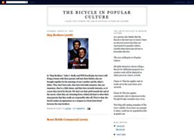 Bicycleinpopularculture.blogspot.fr