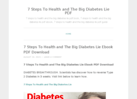 Bigdiabetesliepdfdownload.wordpress.com