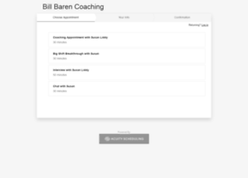 Billbarencoaching.acuityscheduling.com