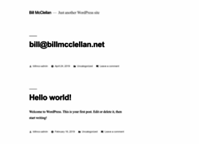 Billmcclellan.net