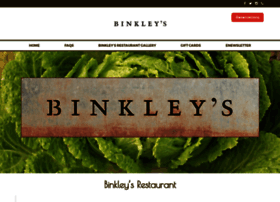 binkleysrestaurant.com