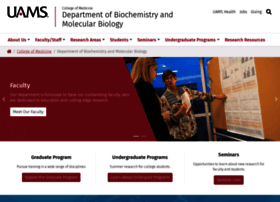 Biochemistry.uams.edu