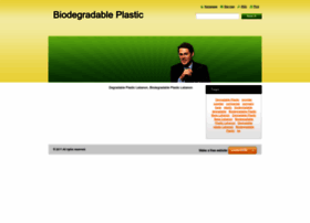 Biodegradable-plastic.webnode.com
