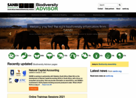 Biodiversityadvisor.sanbi.org