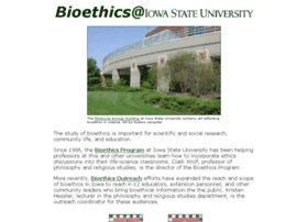 Bioethics.iastate.edu