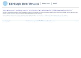 Bioinformatics.ed.ac.uk