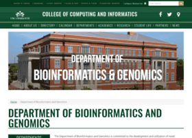 Bioinformatics.uncc.edu