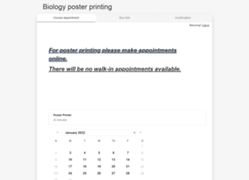 Biology.acuityscheduling.com