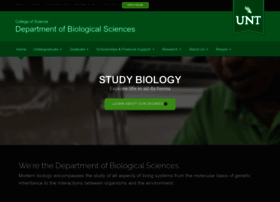 Biology.unt.edu