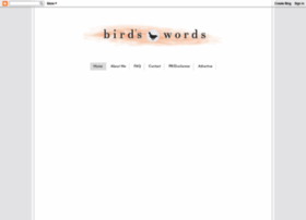 Birdle.blogspot.com