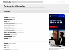 Birmingham.academia.edu